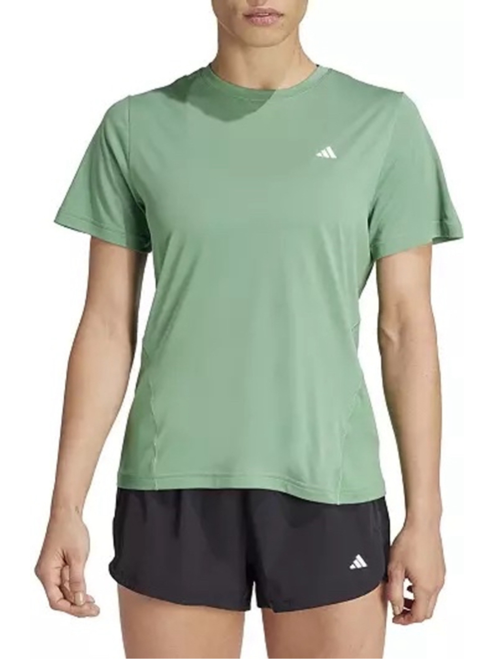 Women's Adidas d4 trainingShirt, Size S, Green